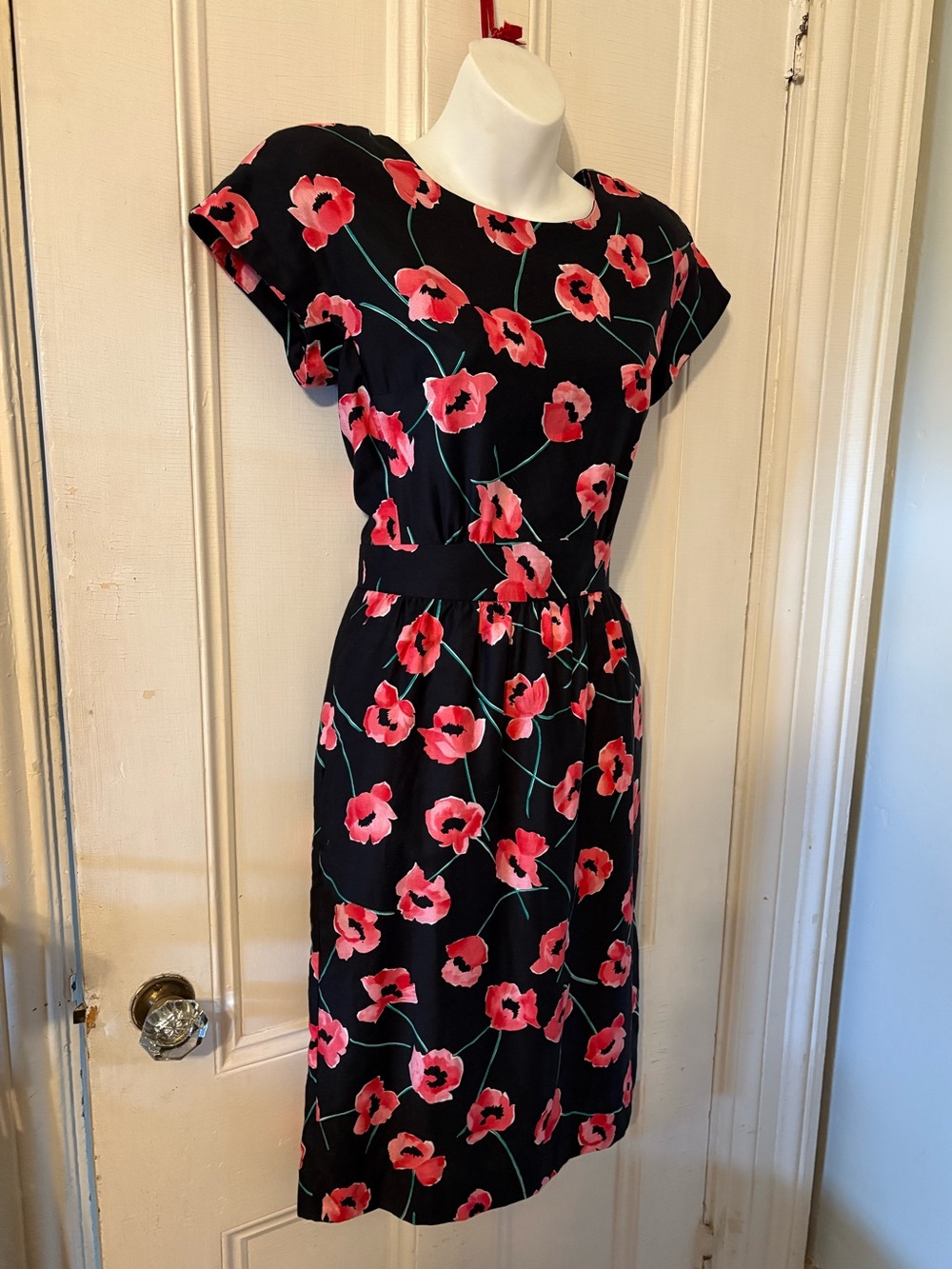 True Vintage 100% Cotton Liz Claiborne 1980s Back to the Future Rare 1950s Look